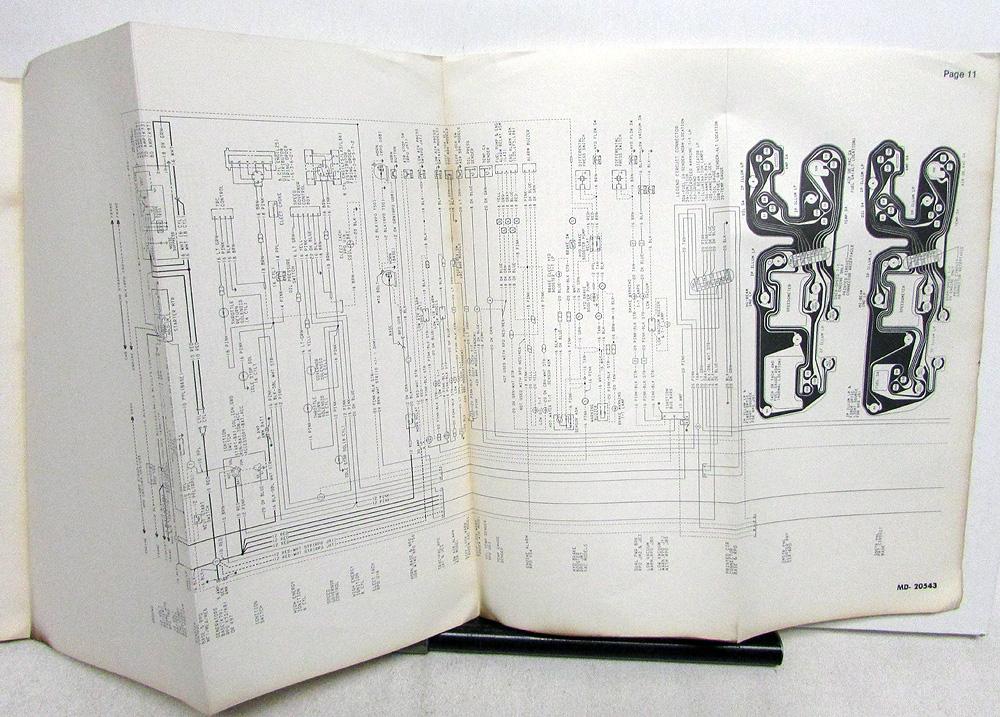1982 GMC Electrical Wiring Diagram Dealer Manual Medium & Heavy