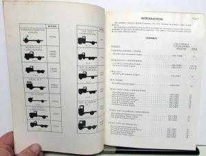 1979 GMC Chevy Electrical Wiring Diagram Dealer Manual Medium & H/D Truck Models