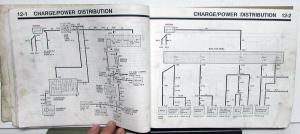 1991 Mercury Capri Electrical and Vacuum Trouble Shooting Shop Manual