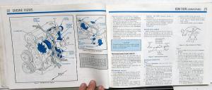 1985 Ford Dealer Electrical & Vacuum Diagram Service Manual Bronco II Ranger