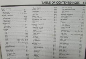 1991 Ford Taurus Mercury Sable Electrical & Vacuum Trouble Shop Service Manual