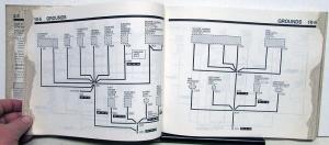 1992 Ford Ranger Pickup Truck Electrical & Vacuum Trouble Shooting Shop Manual
