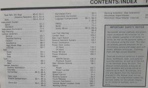 1992 Ford Tempo & Mercury Topaz Electrical & Vacuum Trouble Shooting Shop Manual