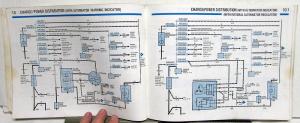 1986 Ford Dealer Electrical & Vacuum Diagram Service Manual Econoline Van