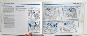 1986 Ford Dealer Electrical & Vacuum Diagram Service Manual Econoline Van
