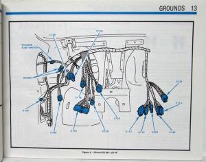 1986 Ford Dealer Electrical & Vacuum Diagram Service Manual Merkur XR4Ti
