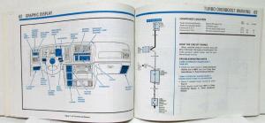 1986 Ford Dealer Electrical & Vacuum Diagram Service Manual Merkur XR4Ti