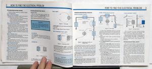1986 Ford Mercury Dealer Electrical & Vacuum Diagram Manual ThunderBird Cougar