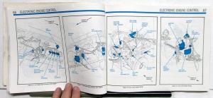 1986 Ford Mercury Dealer Electrical & Vacuum Diagram Manual ThunderBird Cougar