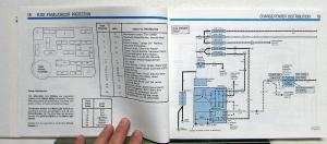 1986 Ford Mercury Dealer Electrical & Vacuum Diagram Service Manual Taurus Sable