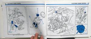 1986 Ford Mercury Dealer Electrical & Vacuum Diagram Service Manual Taurus Sable