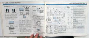1987 Lincoln Dealer Electrical & Vacuum Diagram Service Manual Town Car
