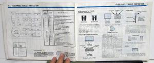 1987 Ford Dealer Electrical & Vacuum Diagram Service Manual Mustang