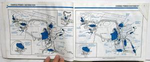 1987 Ford Dealer Electrical & Vacuum Diagram Service Manual Mustang