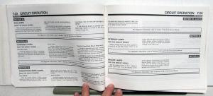 1993 Ford Ranger Truck Electrical & Vacuum Trouble Shooting Shop Service Manual