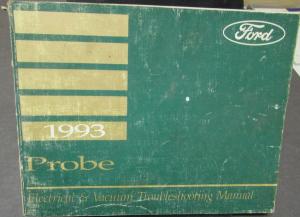 1993 Ford Probe Electrical & Vacuum Trouble Shooting Shop Service Manual