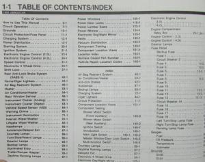 1993 Ford Aerostar Van Electrical & Vacuum Trouble Shooting Shop Service Manual