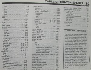 1993 Ford Aerostar Van Electrical & Vacuum Trouble Shooting Shop Service Manual