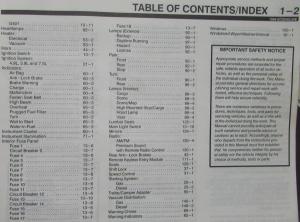 1994 Ford Econoline Van Electrical & Vacuum Trouble Shooting Shop Service Manual