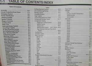 1994 Ford Aspire Electrical & Vacuum Trouble Shooting Shop Service Manual