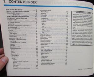 1988 Ford Mercury Electrical & Vacuum Diagram Crown Victoria Grand Marquis