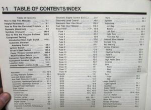 1990 Lincoln Dealer Electrical & Vacuum Diagram Service Manual Continental