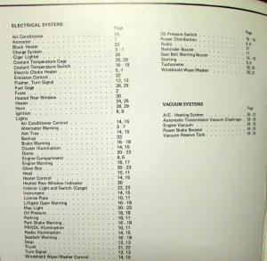 1977 Ford Mercury Dealer Electrical & Vacuum Diagram Manual Pinto Bobcat