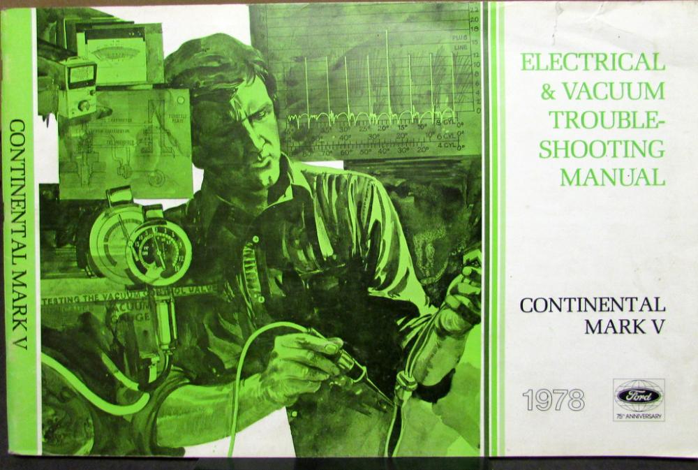 1978 lincoln dealer electrical \u0026 vacuum diagram manual continental Vacuum Diagram 984 Firebird 1978 lincoln dealer electrical \u0026 vacuum diagram manual continental mark v
