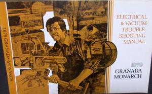 1979 Ford Mercury Electrical & Vacuum Diagram Service Manual Granada Monarch