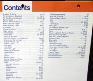 1980 Ford Mercury Dealer Electrical & Vacuum Diagram Service Manual Pinto Bobcat
