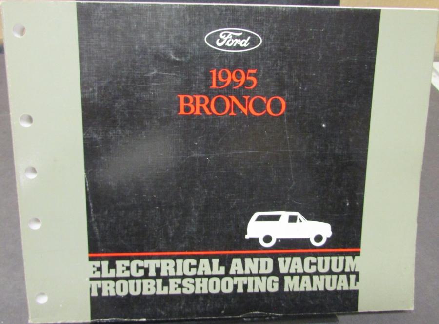 thumbnail image 2 of 1996 Ford Bronco Factory OEM Electrical & Vacuum Shop Service Repair Manual – Bishko 14543 2 of 4
