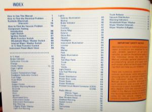 1981 Ford Mercury Dealer Electrical & Vacuum Diagram Manual Fairmont Zephyr