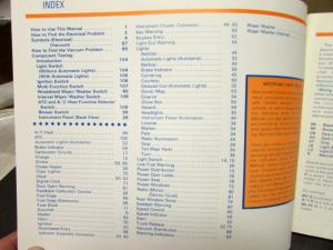 1981 Ford Mercury Dealer Electrical & Vacuum Diagram Service Manual T-Bird XR-7