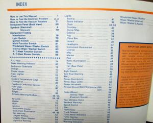 1981 Ford Mercury Dealer Electrical & Vacuum Diagram Manual Mustang Capri