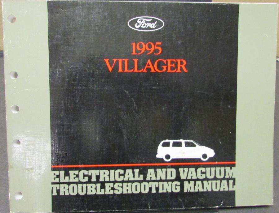 1995 Mercury Villager Electrical & Vacuum Troubleshooting Shop Service Manual