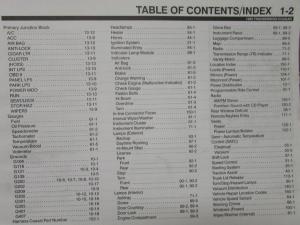 1995 Ford Thunderbird Mercury Cougar XR7 Electrical Vac Trouble Shop Manual