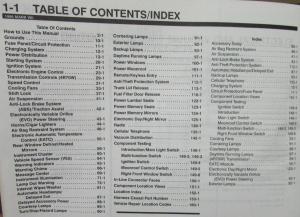 1996 Lincoln Mark VIII Electrical & Vacuum Troubleshooting Shop Service Manual