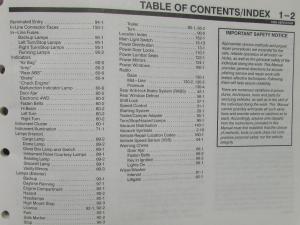 1996 Ford Aerostar Electrical & Vacuum Troubleshooting Shop Service Manual