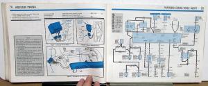 1984 Lincoln Dealer Electrical & Vacuum Diagram Service Manual Repair