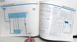1984 Ford Dealer Electrical & Vacuum Diagram Service Manual Bronco II