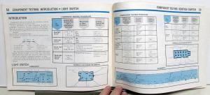 1984 Ford Dealer Electrical & Vacuum Diagram Service Manual Bronco II
