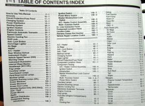 1998 Ford Dealer Electrical & Vacuum Diagram Service Manual Escort Coupe