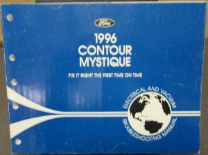 1996 Ford Contour & Mercury Mystique Electrical Vacuum Trouble Shop Manual