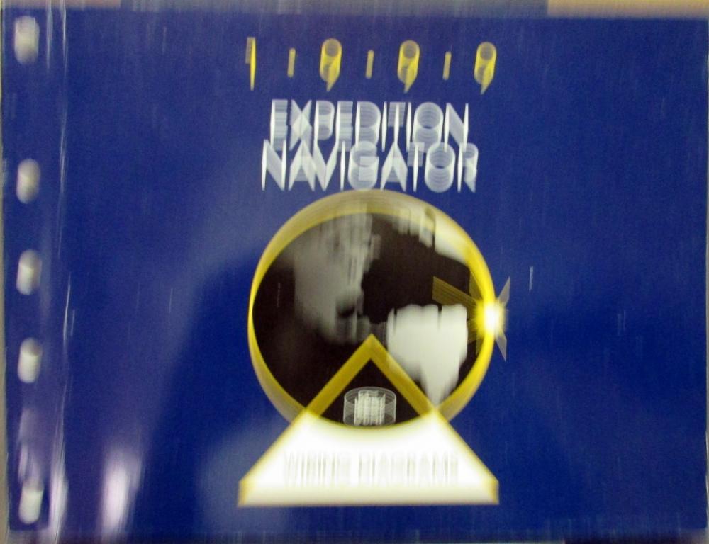 1999 Ford Lincoln Dealer Electrical Wiring Diagram Expedition Navigator