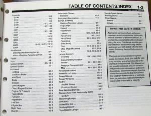 1999 Ford Mercury Dealer Electrical Wiring Diagram Service Manual Escort Tracer