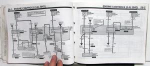 1999 Ford Mercury Dealer Electrical Wiring Diagram Service Manual Taurus Sable