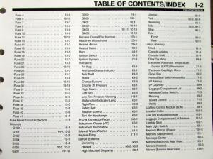 1999 Lincoln Dealer Electrical Wiring Diagram Service Manual Continental