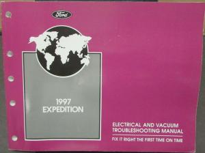 1997 Ford Expedition Electrical & Vacuum Troubleshooting Shop Service Manual