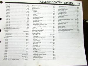 1999 Ford Dealer Electrical Wiring Diagram Service Manual Windstar