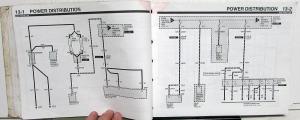 2000 Lincoln Dealer Electrical Wiring Diagram Service Manual Town Car